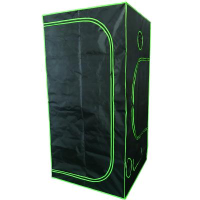 China Easily Assembled House Grow Tent Kit Black 600D Oxford Fabric Hydroponic Grow Tent Indoor 48