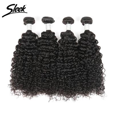 China Indian Curly Wave Curly Wave Indian Virgin Hair Bundles Straight 100% Natural Black Color 8 - 28 Inches Human Curly Wave Curly Indian Virgin Hair Bundles for sale