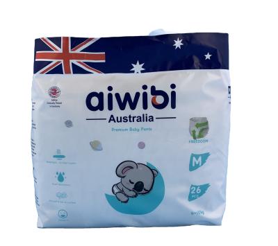 China AIWIBI 360 Waistband Printed Premium Baby Diaper Baby Diapers Baby Soft Natural Diapers Baby Diapers Economical Premium Diapers for sale