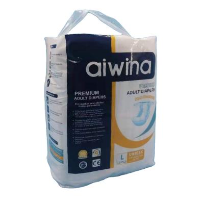 China Free samples AIWIBI Australia unisex adult diapers wholesale leak protection quality plain weave for sale