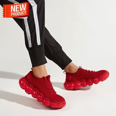 China Designer Red Famous Brands Tennis Platforms Logo Popcorn Outsole Fashionable Fashion Trend Design For Ladies Shoes for sale