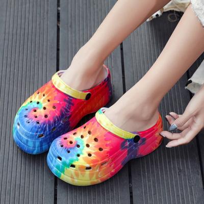 China Fashion Trend Clogs Women Slippers Eva Anti Slip Footwear Woman Clog Sandal Platform Shoes for sale