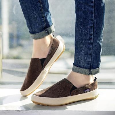 China New Fashion China Anti-odor Style Sales Men's Casual Shoes Light Weight Canvas Shoes Warm Brown Sneakers for sale