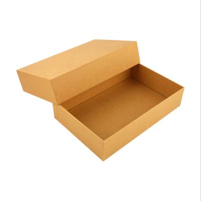 China Best Recycled Materials Price In Stock Environmental Friendly And Recyclable Shoe Box Packaging With Lid for sale