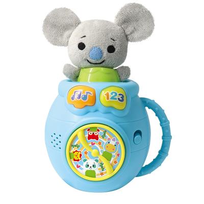 China Cuddly Soft Cuddly Music Bear Toy Koala Plush Toy Koala Plush Animal Cup Toy for sale