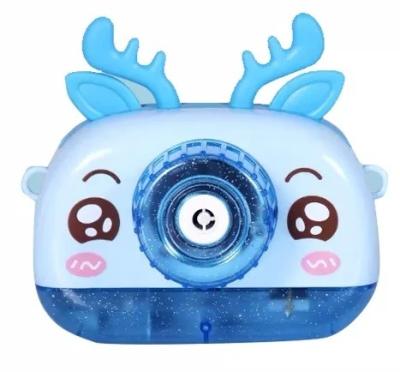 China Plastic Outdoor Amusement Playing Bubble Machine Toy Bubble Camera Toy For Kids Popular Children for sale