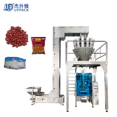 China Automatic Food Beans Pouch Weighing Sugar 1kg Snacks Nuts Beans Packing Machine With Date Printing for sale