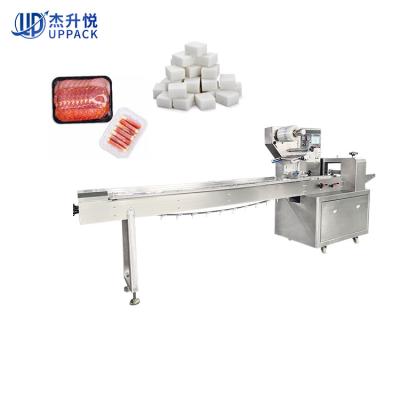 China Easy Operation Ce Backed Pillow Meat Tray Charcoal Cube Sugar Flow Packing Machine for sale