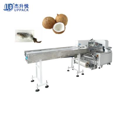 China Easy Operation Full Automatic Pillow Fish Coconut Sponge Single Bag Packing Machine With Pin Hole Device for sale