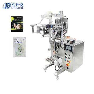 China Food Vertical 4 Side Sealing Liquid Automatic Black Hair Shampoo Packing Machine for sale