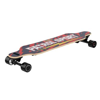 China 2018 Maple and alloy control electric skateboard four wheel somatosensory board with dual motor for sale