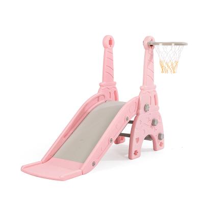 China 1-6 Years Old Hot Selling Children's Indoor Plastic Playground Toy Toys Kids Slides For for sale