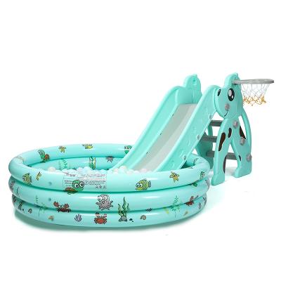 China Mini Playground Toy Kids Cheap Colorful Plastic Slide Lovely Kids Eco-friendly for sale