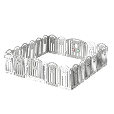 China New Modern Design Kids Toy Children Playground Secure And Stable Plastic Playpen Indoor Outdoor Baby Play Fence for sale