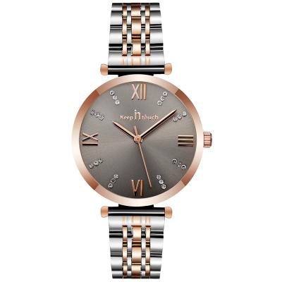 China 2020 New Fashion Waterproof Luxury Women Watch Stainless Steel Band Quartz Waterproof Ladies Watches for sale