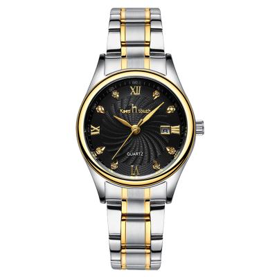 China Fashion Calendar Ladies Full Stainless Steel Watches Custom Brand Logo Watch Women Luxury for sale