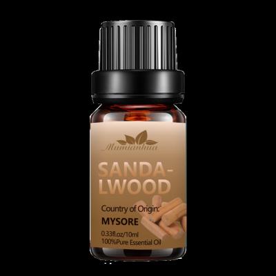 China Reduce Wrinkles 100% Pure Organic Sandalwood Essential Oil New Essential Fragrance Oil Help Sleep Relieve Mood Skin Care for sale