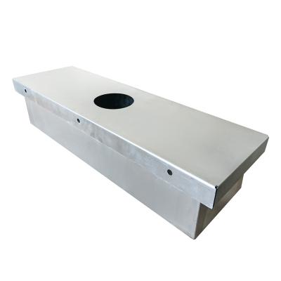 China High Efficient Grease Box For Exhaust Fan Grease Box Galvanized Commercial Kitchen Grease Box for sale