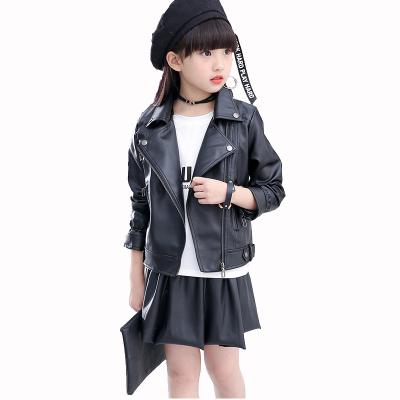 China Sustainable Girl Kids Classic Collar Coats Clothing Teen Kids Anorak Outerwear for sale