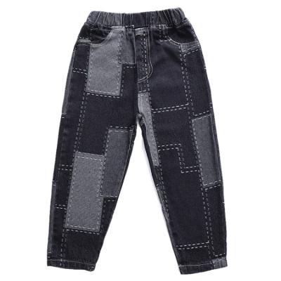 China KYO Boys Jeans Children's Breathable Pants Spring and Autumn Loose Boys Middle-aged Korean Casual Pants for sale