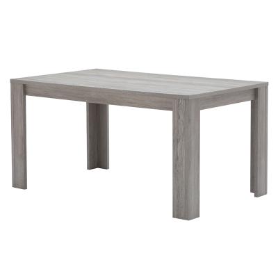 China (Other)Adjustable Series Gray Oak Finish Dining Rectangular Dining Furniture Home Table for sale