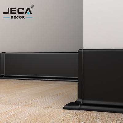 China Foshan JECA Modern Factory Wholesale Aluminum Skirting Board Profiles For Floor Decoration Floor Baseboard Free Sample for sale