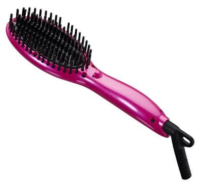 China Round Beauty Electric Ionic Hair Brush With Jet Pump for sale