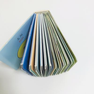 China professional manufacture of Eco-friend folded children book mini board book for sale