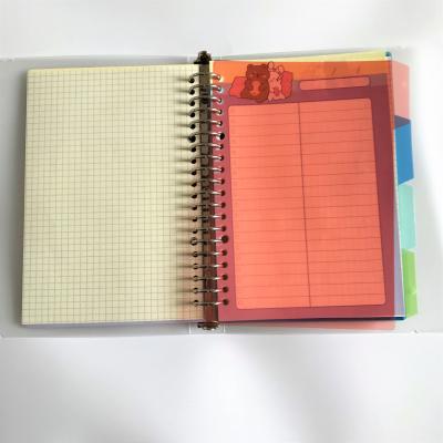 China Eco-Friend School Stationary Paper Notebook Customized Logo-PVC Notebook Planner Agenda for sale