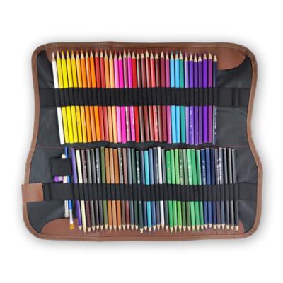 China office & school & Gift Drawing Painting 36 48 72 Color Pen Curtain Pencils Set Pouches For Kids for sale