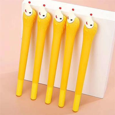 China Full Size Promotional Silicone Stationery Hedgehog Personalized Pen With Logo for sale