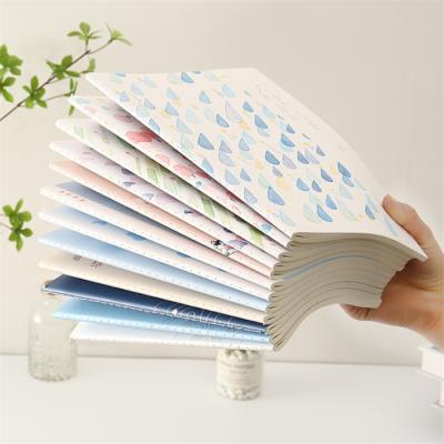 China A5 B5 Thread Binding Soft Paper Cover Grid Printed Sewing English Exercise Book for sale