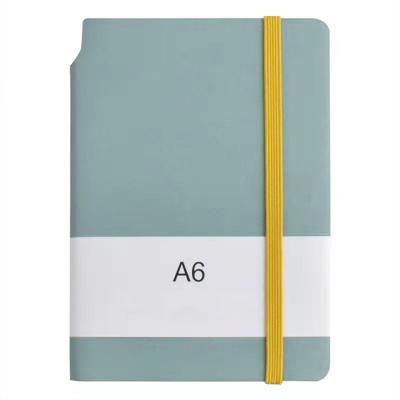 China Mini mini pocket a6 a7 diary journal planner portable notebook PU custom logo for sale