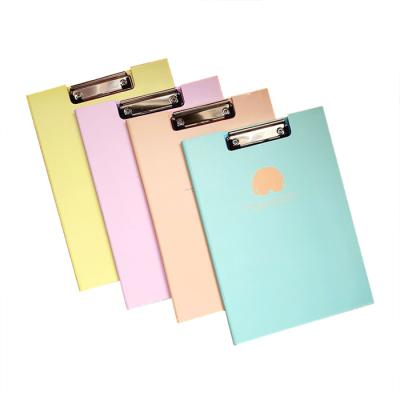 China office & school & Caring Gift A4 Letter Size Writing Board Foldable Paper Clipboard Custom for sale