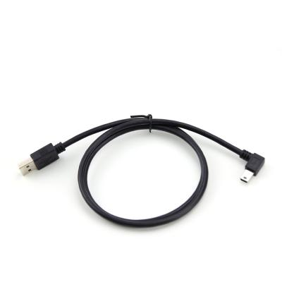 China Multimedia Mini Micro Left Right Angle 90 Degree Custom Panel Mount USB Cable for sale