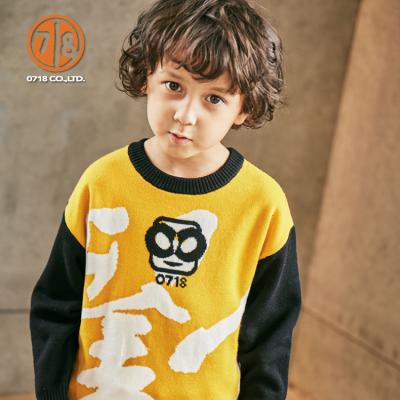 China Wholesale high quality anti-pilling children's winter long sleeve sweater clothes new child clothes for sale