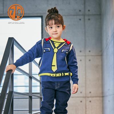 China Customized Anti-pilling Knit Kid's Children Fashion Sweater Maker for sale