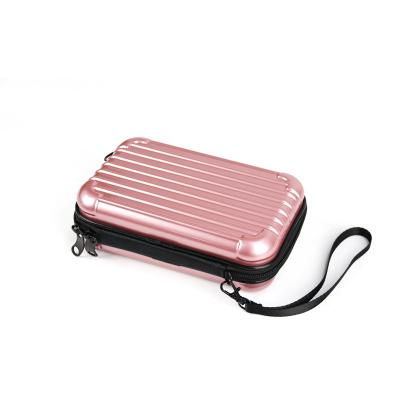 China New Korean Style ABS Carrying Case Portable Mini Suitcase Luggage Case With Shoulder Strap For Shopping Overnight Tour for sale