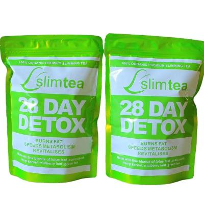 China Green Tea Low Salt Original Slim Tea 28 Day Detox Pack for sale