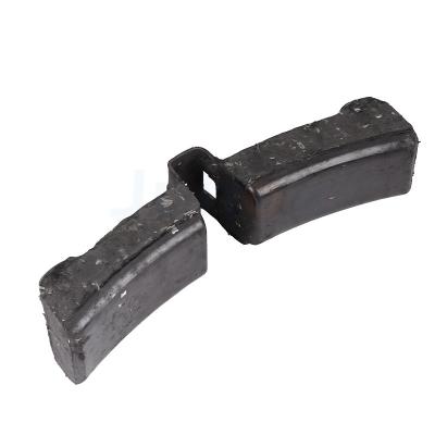 China Train Part Juhok Train Brake Shoes And Hardware Wholesale Brake Shoe Lining Train Brake Shoes for sale