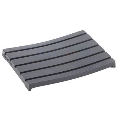 China Railway Damping Natural Low Top Selling Custom Rubber Rail Level Crossing Product For Insulating Rail Pad Sleepers for sale