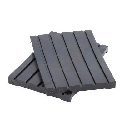 China Customized Large Package P50 P60 Performance Good Quality Track Sleeper Rubber Pad Elastic Railway For Rail Rubber Pad for sale