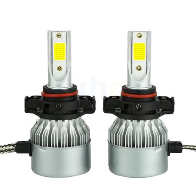 China Selling Car Aluminum Waterproof Long Life Best Part Fanless LED Headlights H4 H7 H9 Headlight For All Cars for sale