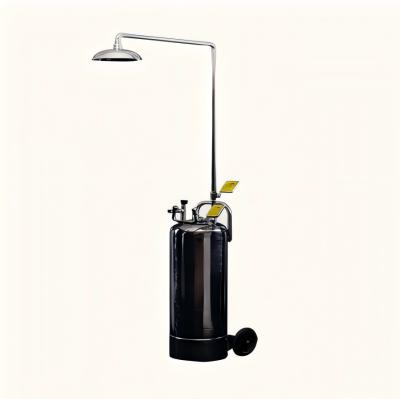 China Stainless Steel Emergency Portable Eyewash Station And Shower With Two Pedal for sale