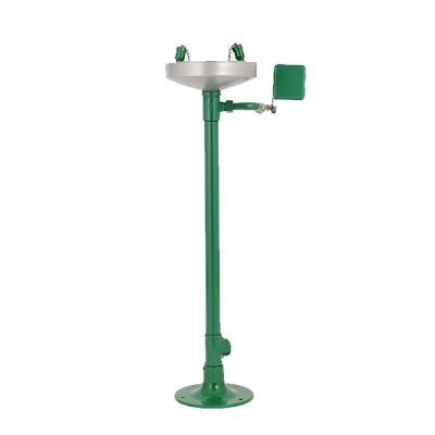 China Vertical Countertop Eyewash Station With Straight Sided Basin Standard Version for sale