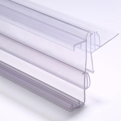 China Retail Application LYL PVC Data Strip For Shelf Lifter Rail / Front Stopper / Shelf Management for sale