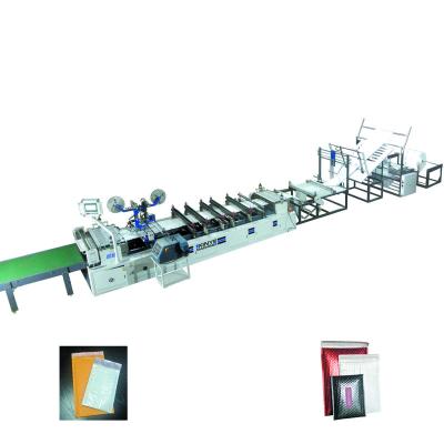 China Hotels High Capacity Side Sealing Laminated Air Bubble Film Bag Envelope Bag Making Machine for sale