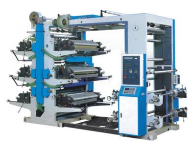 China Printing Top-Quality 800mm Flexo Printing Film Machine with 4 Color Options for sale