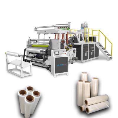 China Bar 1000mm production line of stretch film making machine with 2 screw for sale