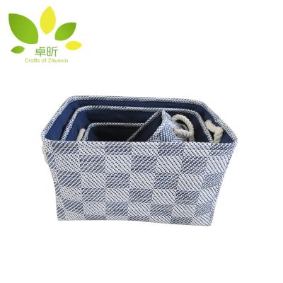 China Best Viable Commercial Cheap Selling Cotton Rope Basket Storage Basket for sale